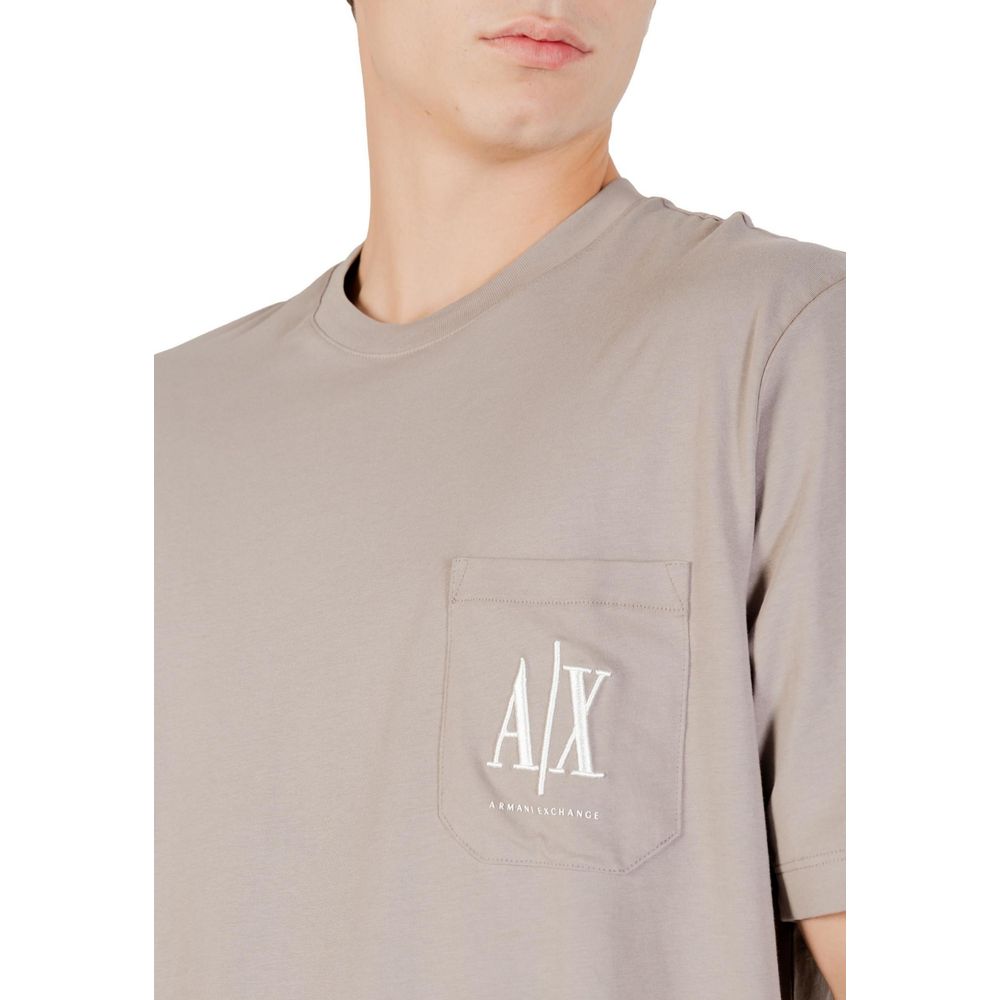 Armani Exchange Brauner Baumwoll-Sportswear