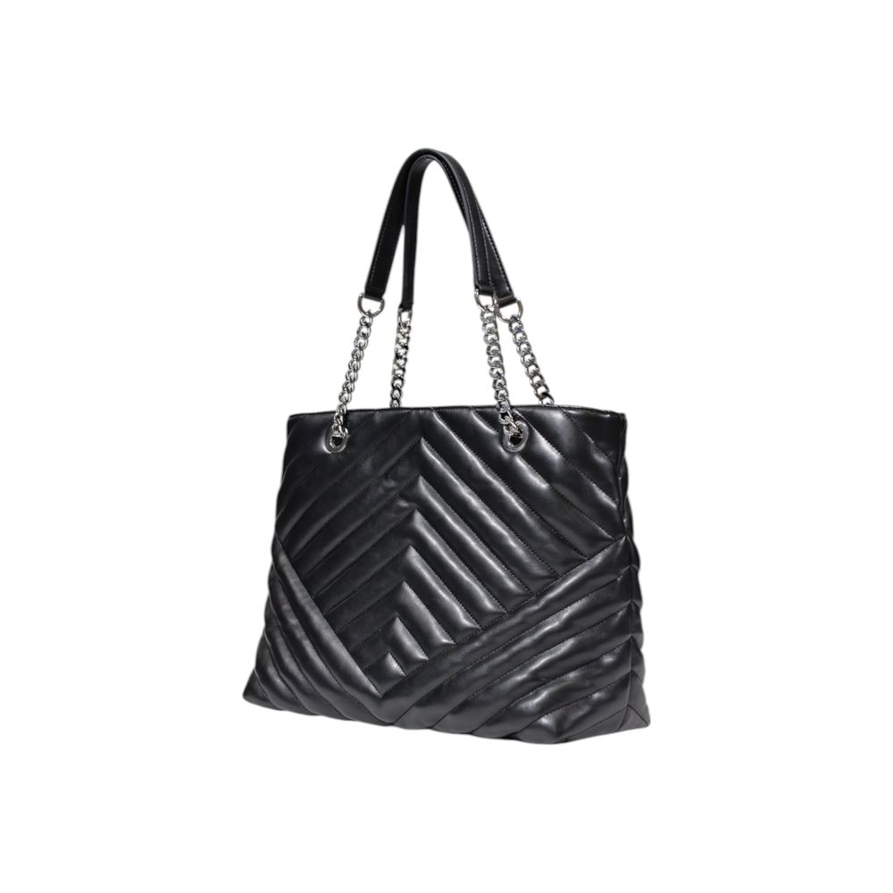 Armani Exchange Schwarze Handtasche aus Polyester