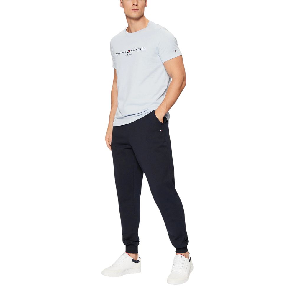 Tommy Hilfiger Blaue Baumwoll-Jogginghose (Trainingshose)