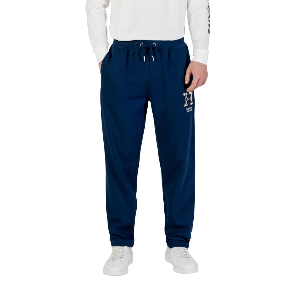 Tommy Hilfiger Blaue Jogginghose aus recycelter Baumwolle (Trainingshose)