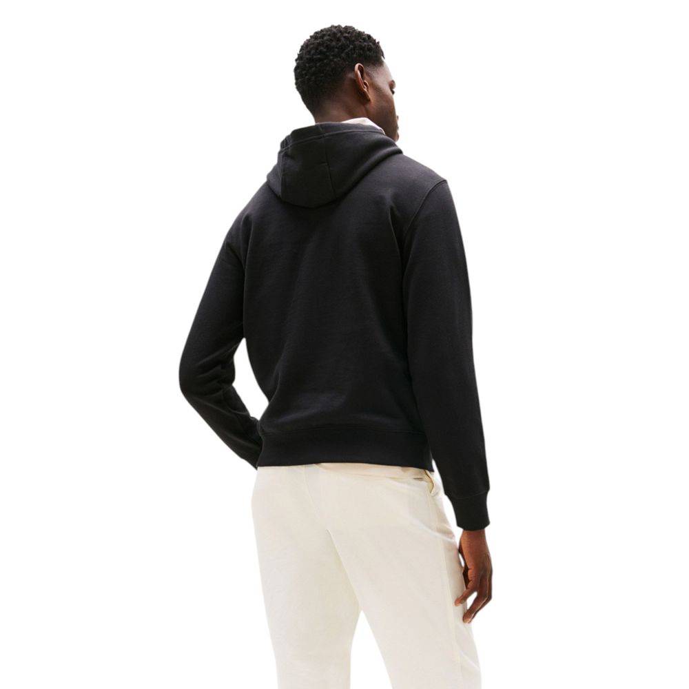 Tommy Hilfiger Schwarzer Hoodie aus recycelter Baumwolle