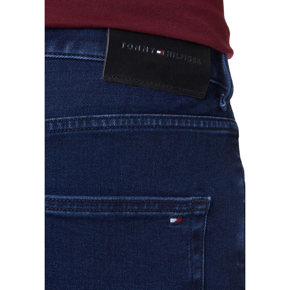 Tommy Hilfiger Blaue Jeans aus recycelter Baumwolle im Relaxed Fit