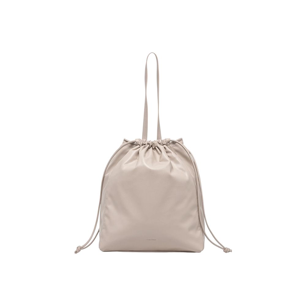 Calvin Klein Beige Polyethylen Handtasche
