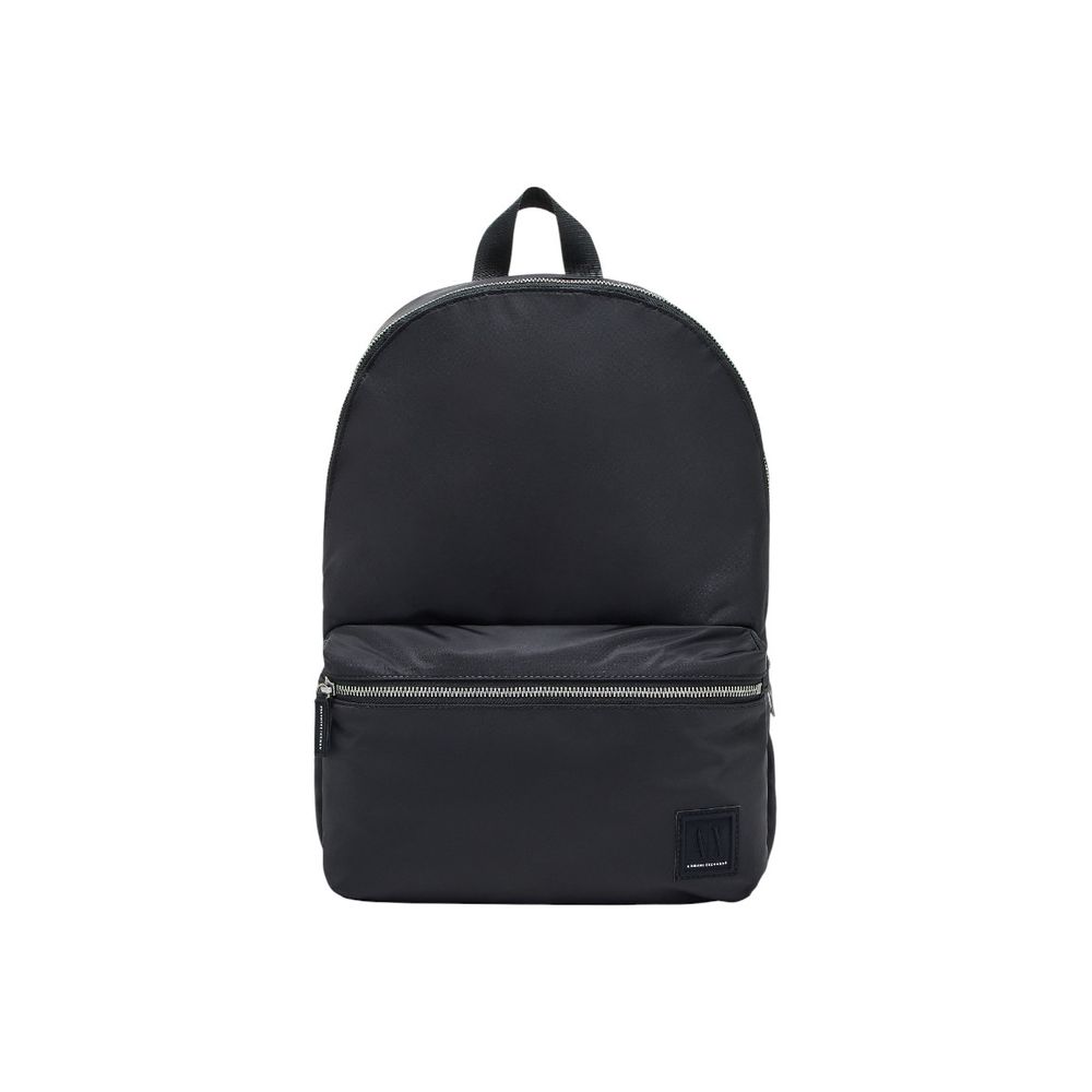 Armani Exchange Schwarzer Polyamid-Rucksack