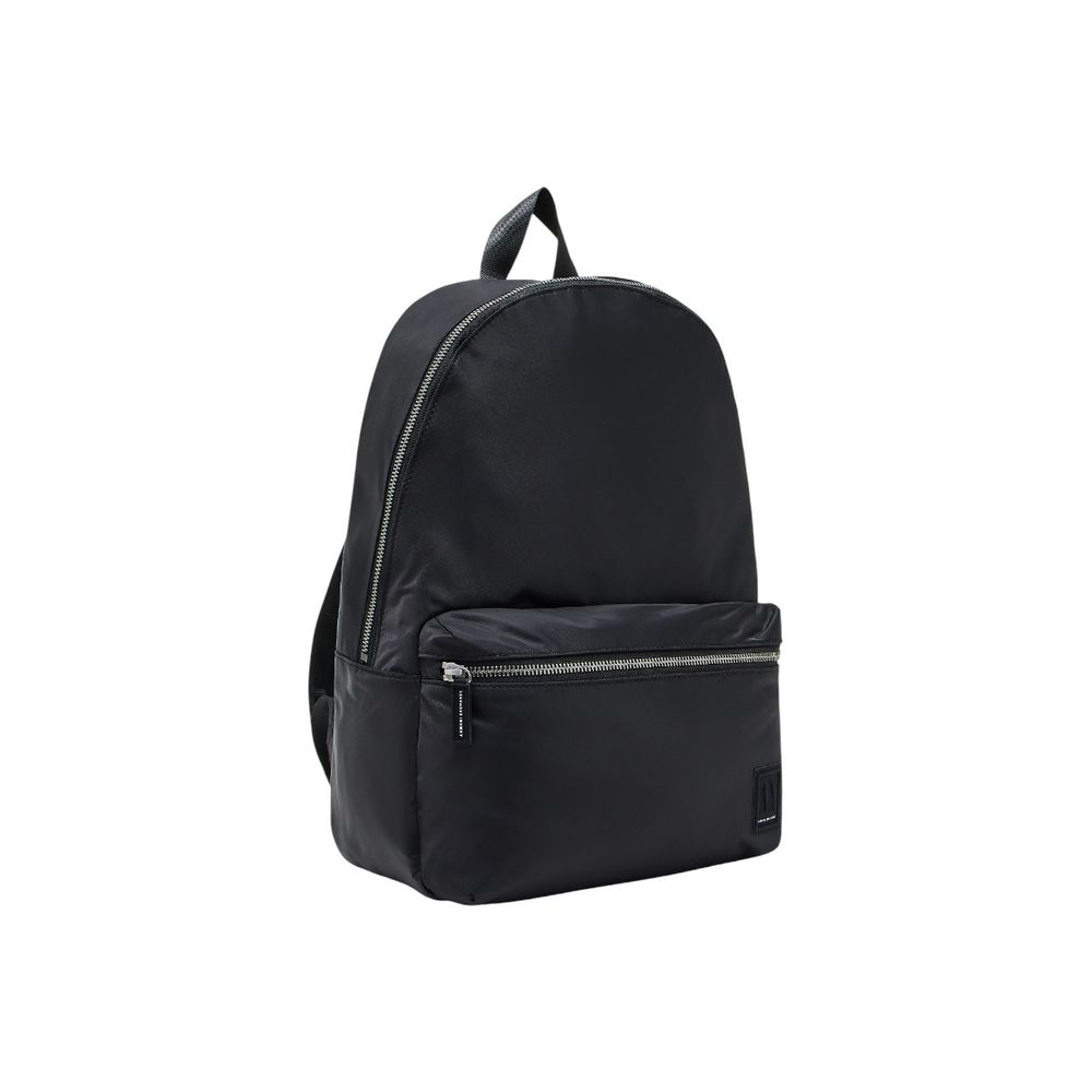 Armani Exchange Schwarzer Polyamid-Rucksack