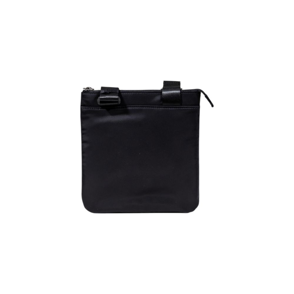 Armani Exchange Schwarze Umhängetasche aus Polyamid