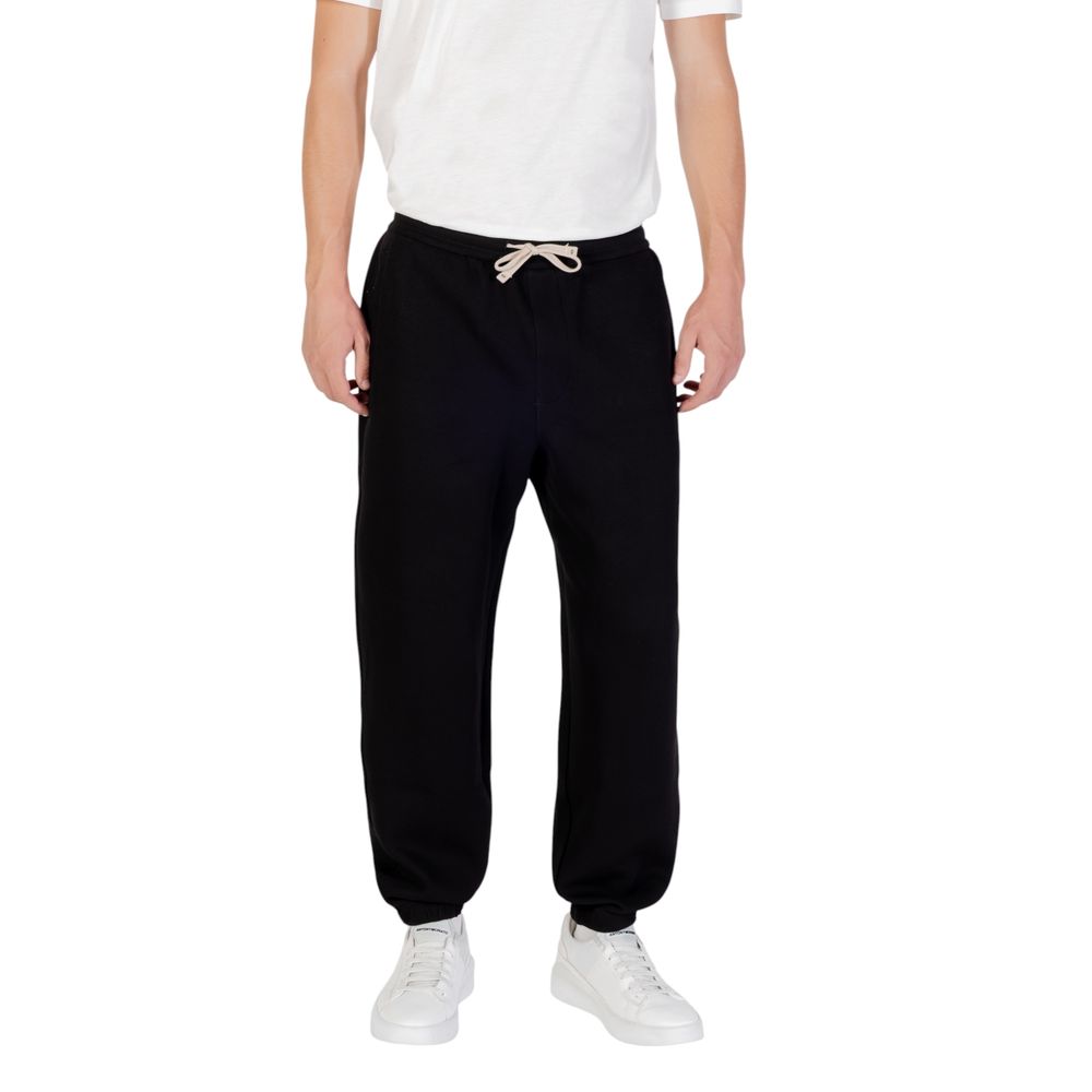 Armani Exchange Schwarze Baumwoll-Jogginghose (Sporthose)