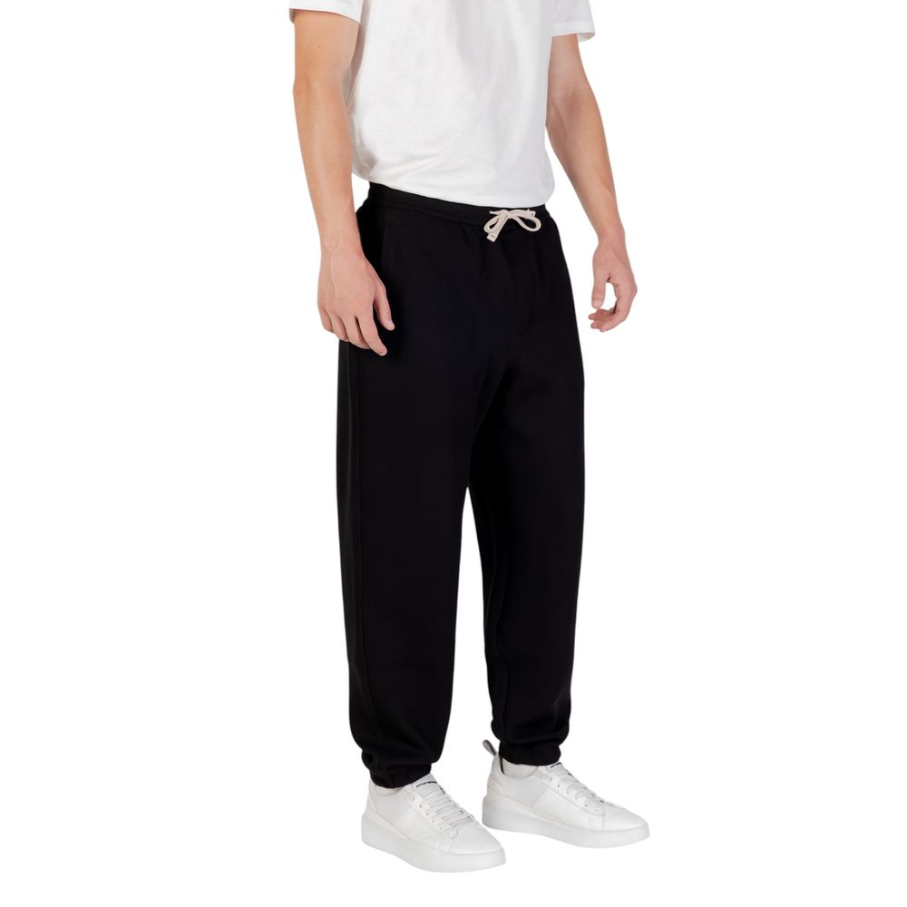 Armani Exchange Schwarze Baumwoll-Jogginghose (Sporthose)
