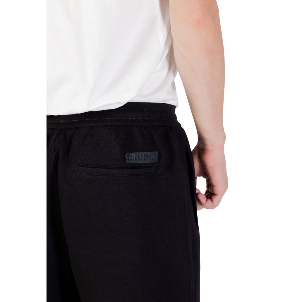 Armani Exchange Schwarze Baumwoll-Jogginghose (Sporthose)