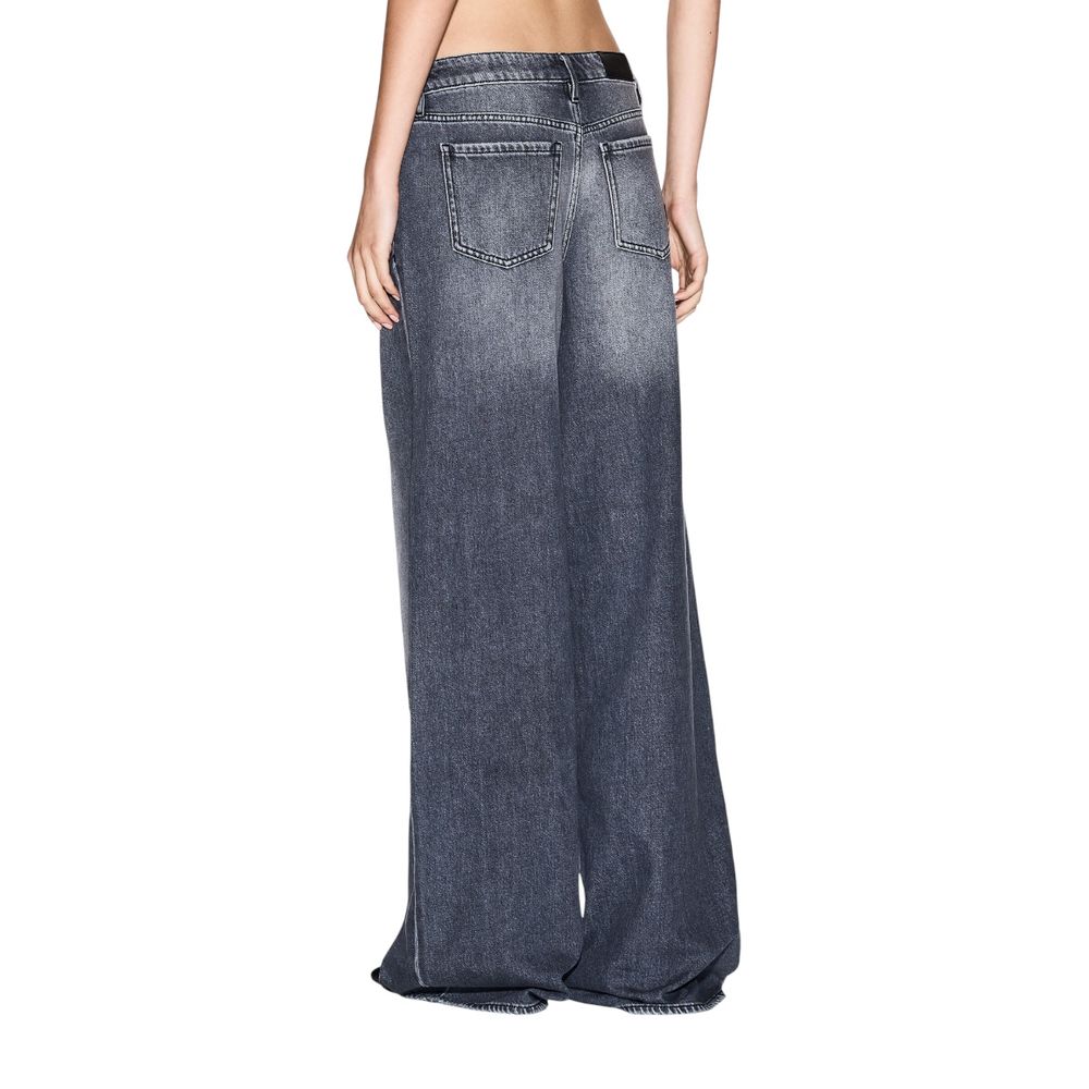 Armani Exchange Graue Jeans aus Baumwolle im Relaxed Fit