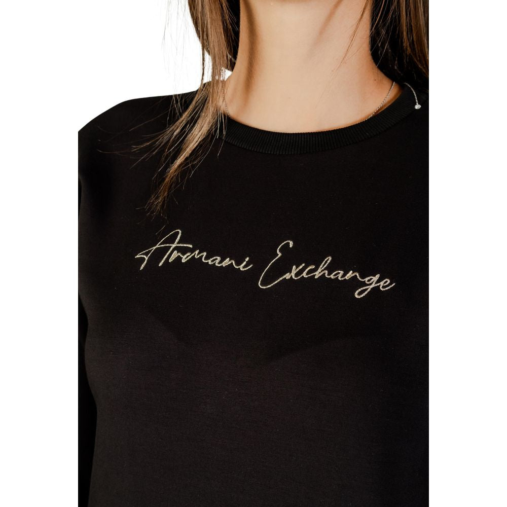 Armani Exchange Zweifarbiger Sweatshirt aus Viskose