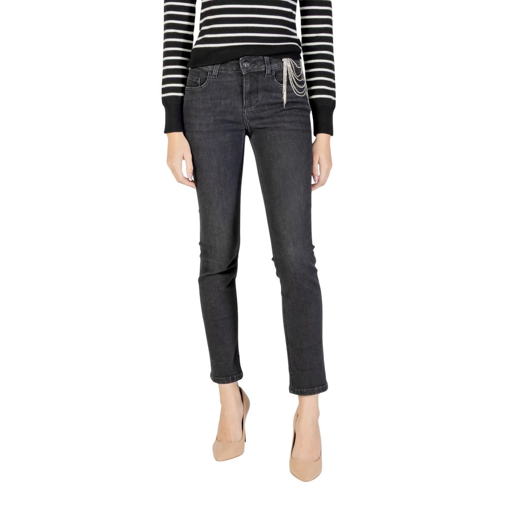 Liu Jo Schwarze Skinny Jeans aus Baumwolle