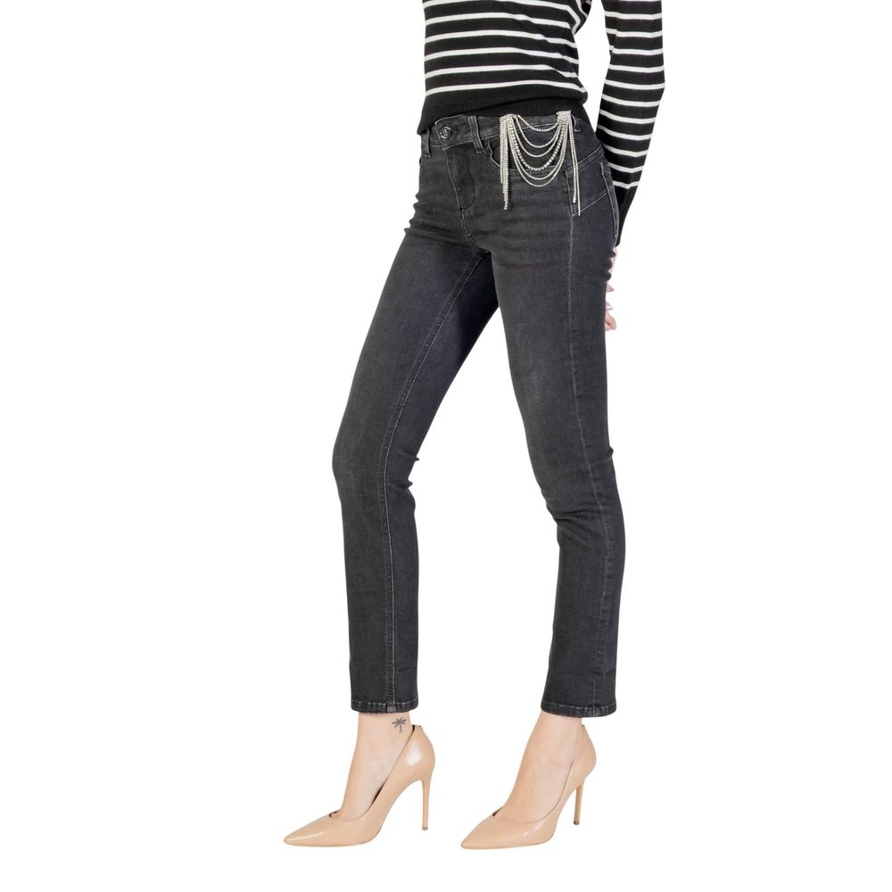 Liu Jo Schwarze Skinny Jeans aus Baumwolle
