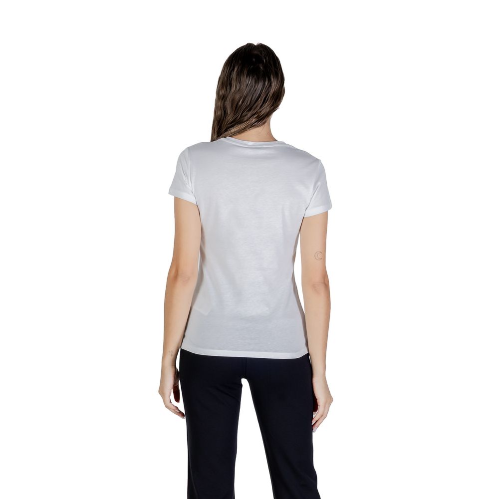 Liu Jo Weißes Baumwoll-T-Shirt