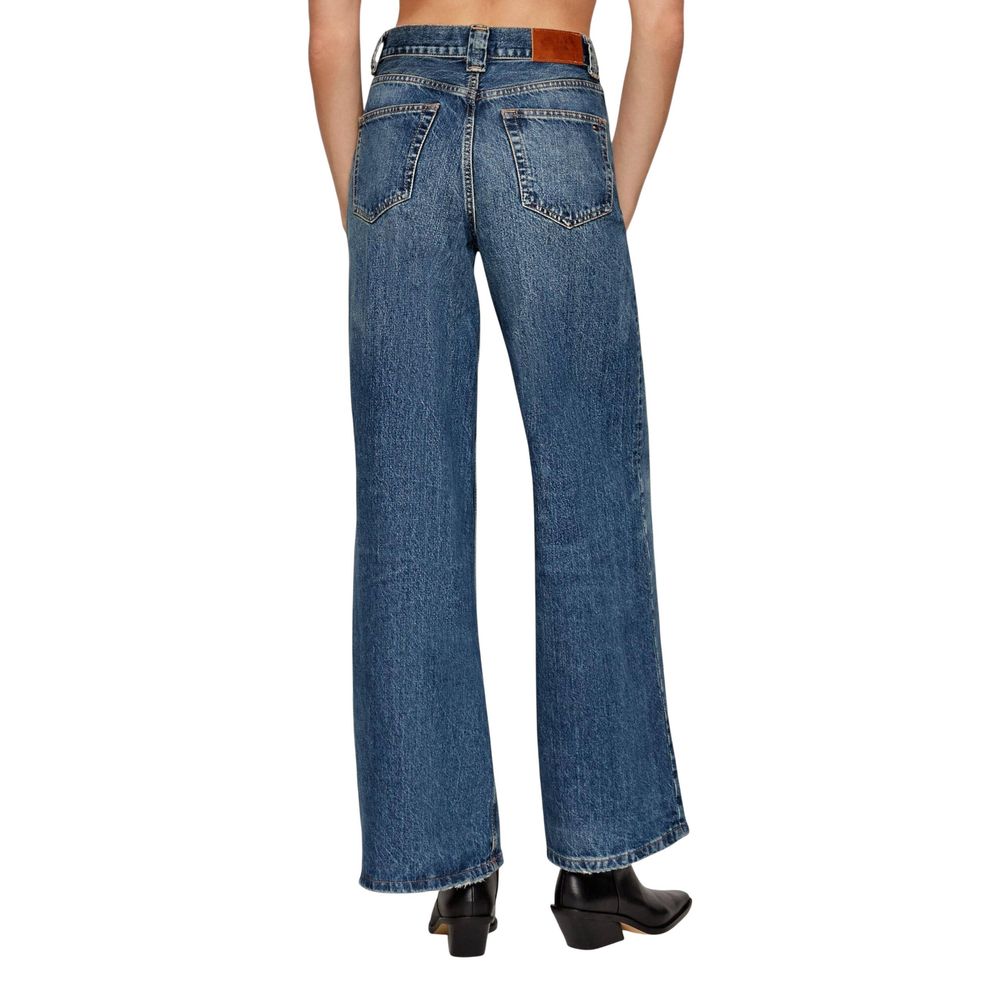 Tommy Hilfiger Blaue Jeans aus recycelter Baumwolle im Relaxed Fit