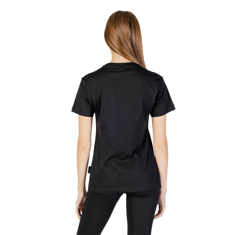 Icon Schwarzes Baumwoll-T-Shirt