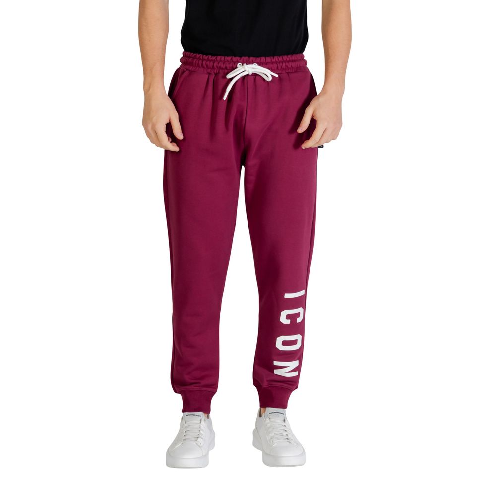 Icon Bordeaux Baumwoll-Jogginghose (Trainingshose)