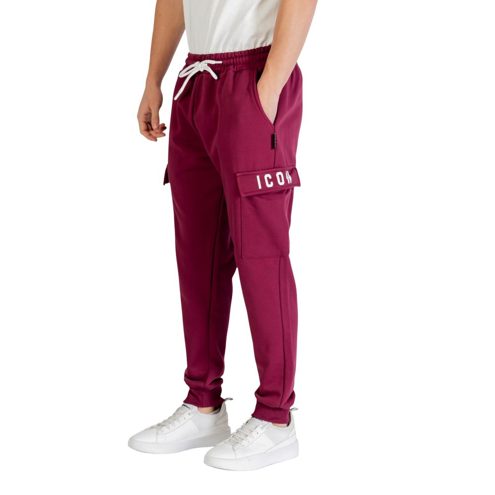 Icon Bordeaux Baumwoll-Jogginghose (Trainingshose)