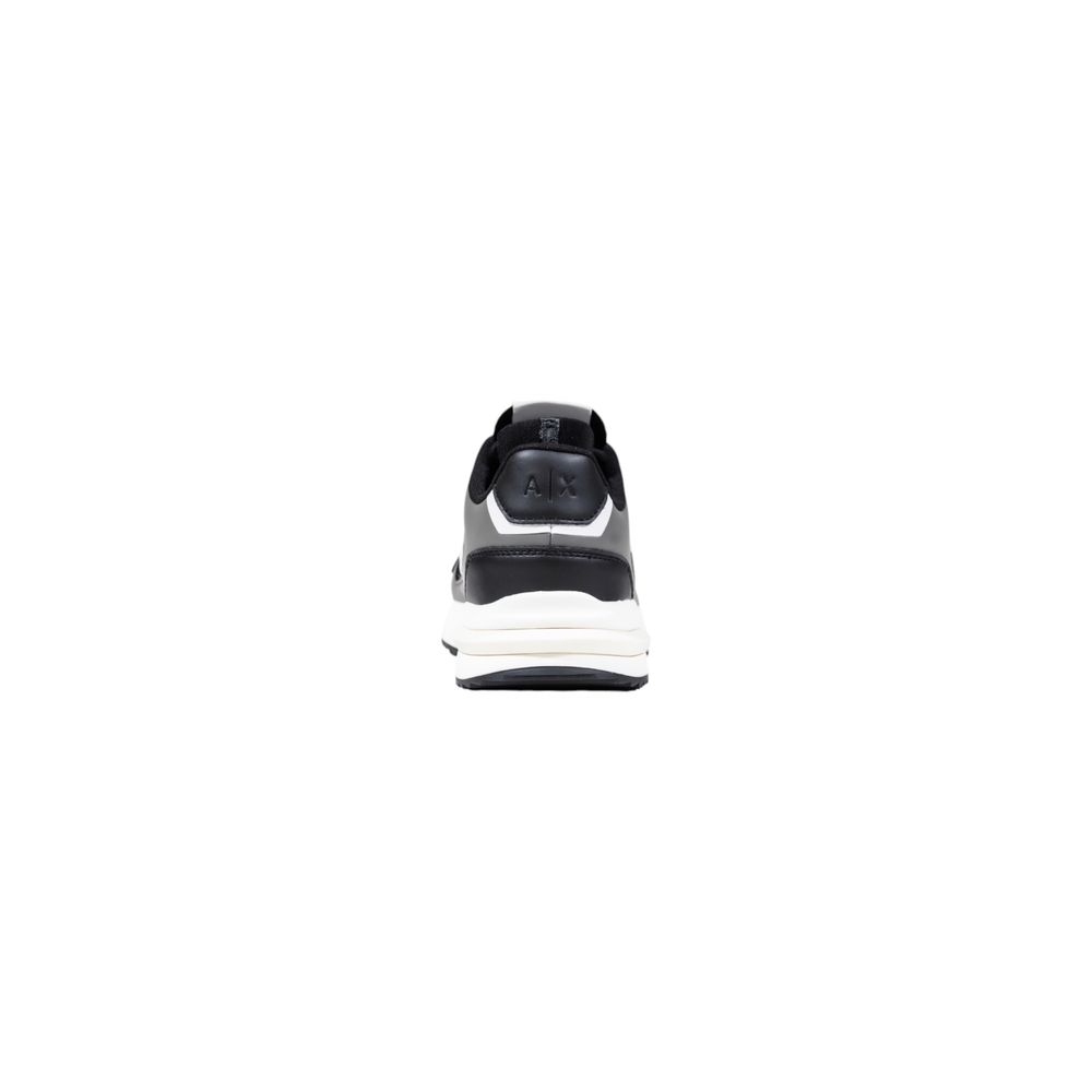 Armani Exchange Zweifarbige Polyester-Sneaker im Athletic-Stil