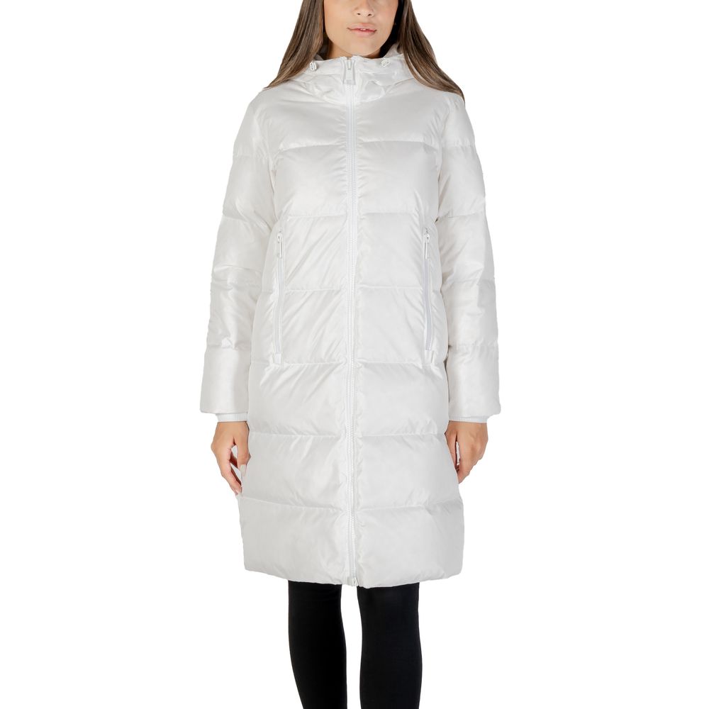 Armani Exchange Weiße Polyamid-Jacke