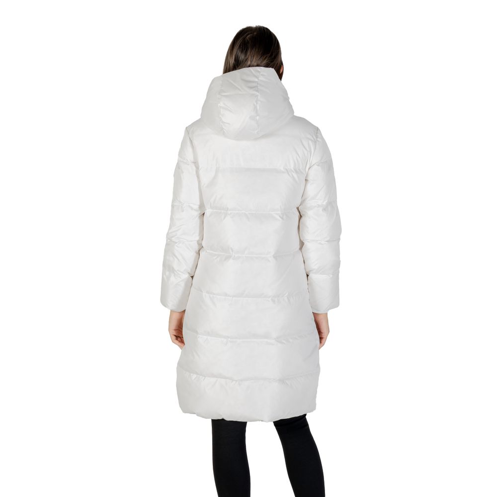 Armani Exchange Weiße Polyamid-Jacke