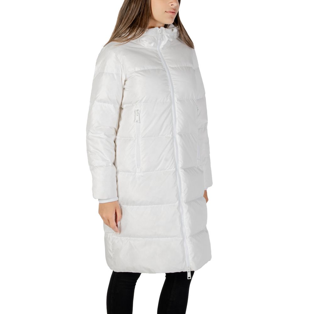 Armani Exchange Weiße Polyamid-Jacke