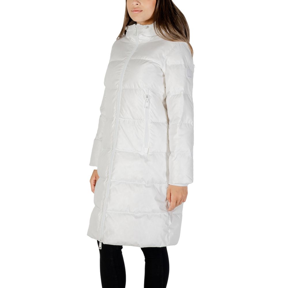 Armani Exchange Weiße Polyamid-Jacke