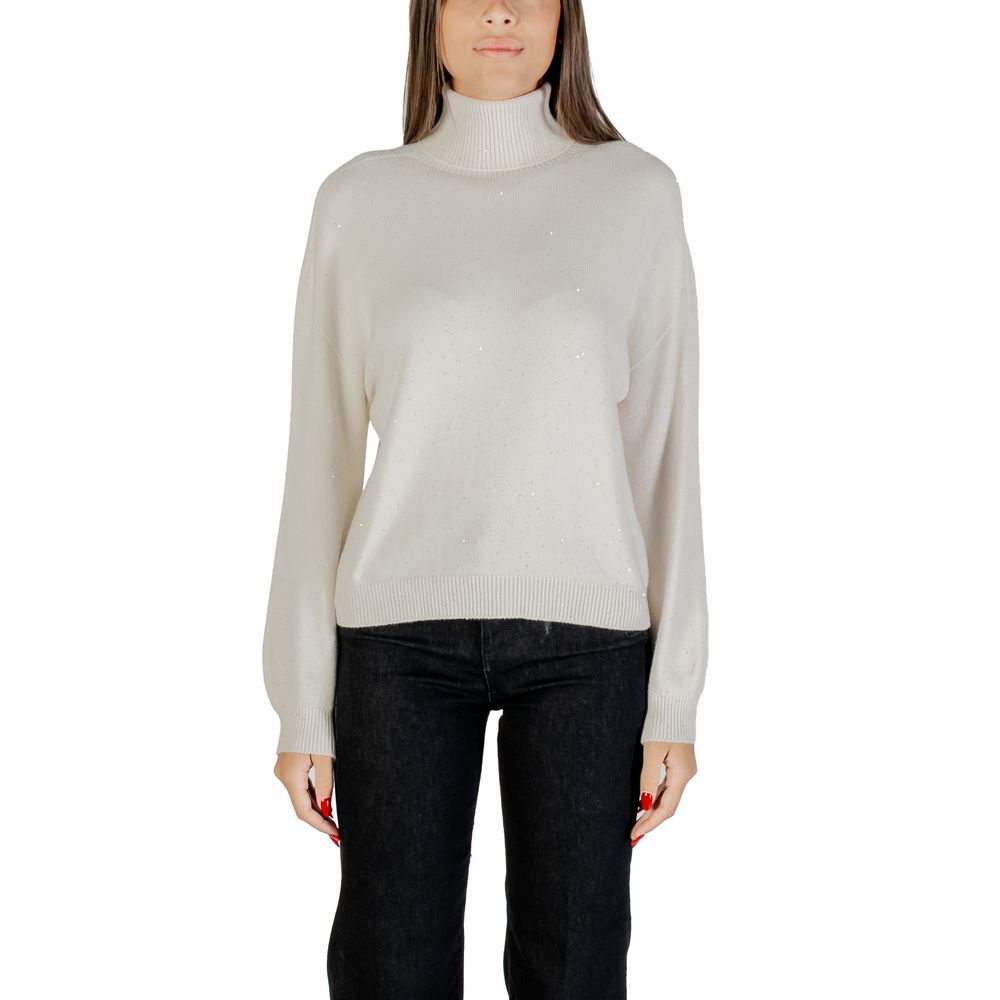 Liu Jo Weißes Sweatshirt aus Viskose