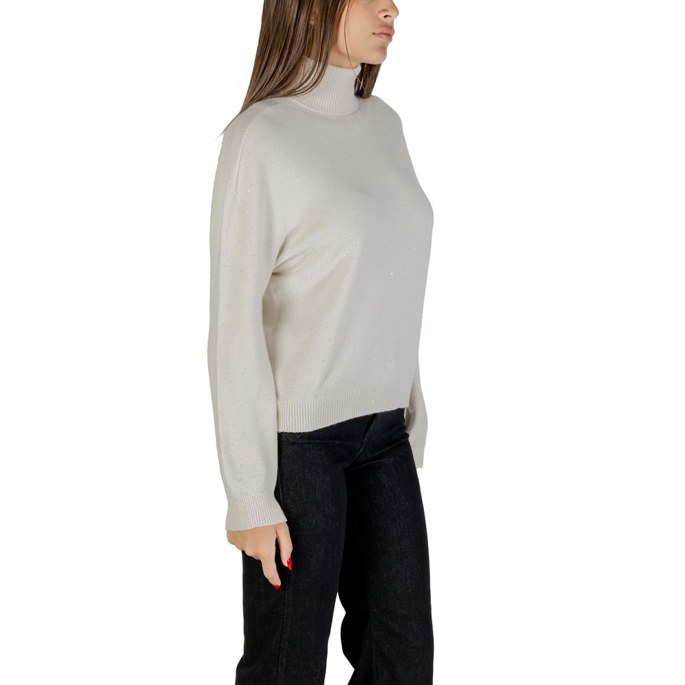 Liu Jo Weißes Sweatshirt aus Viskose