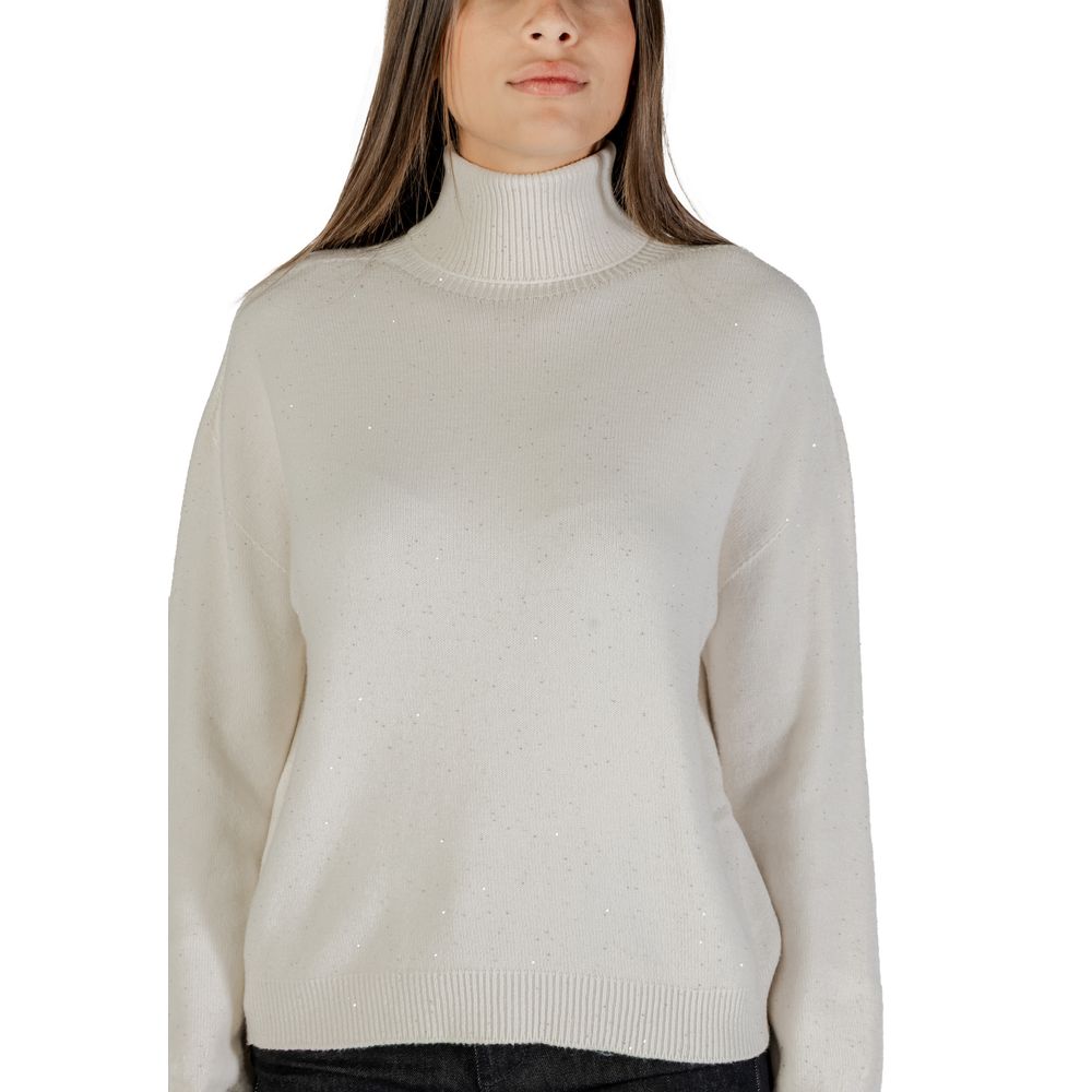 Liu Jo Weißes Sweatshirt aus Viskose