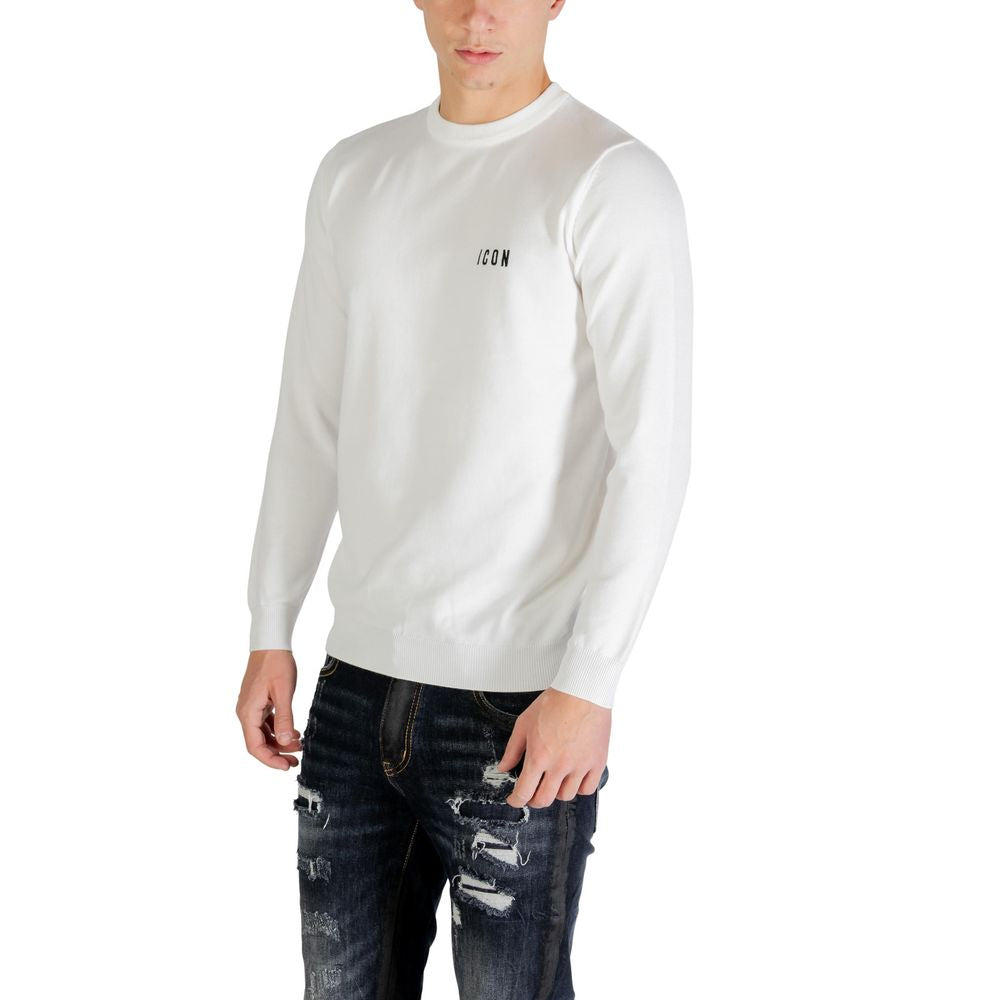 Icon Weißes Sweatshirt aus Viskose