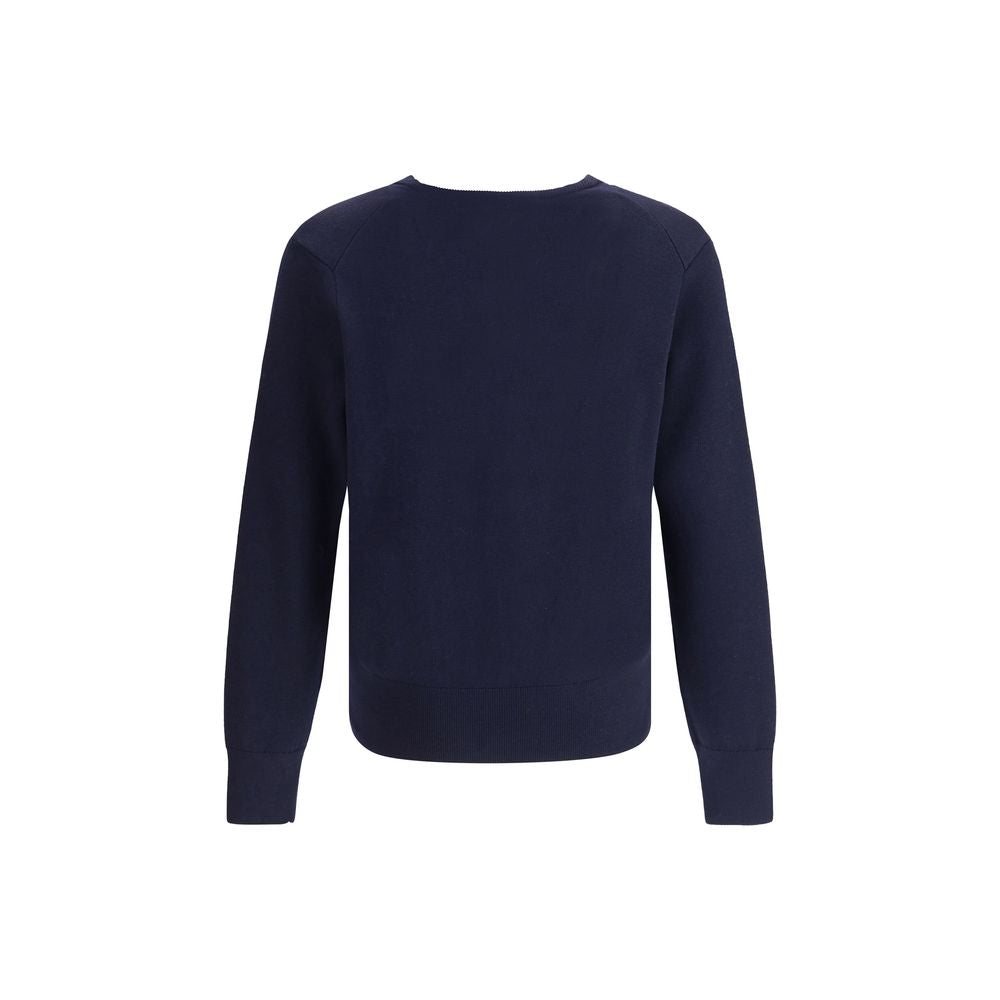 Ami Paris Blauer Wollcardigan