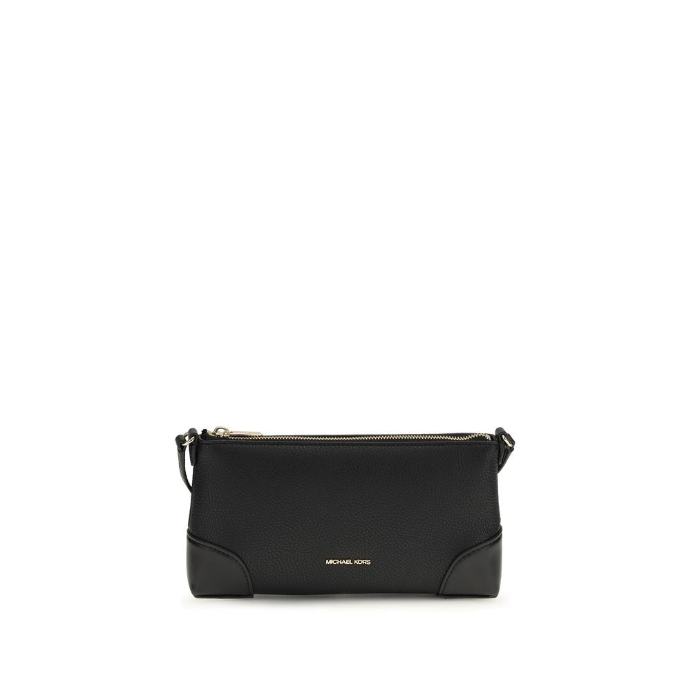 Michael Kors Schwarze Kalbsleder Geldbörse Bos Taurus