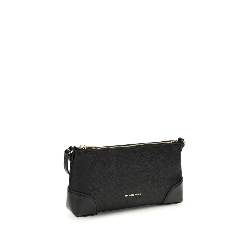 Michael Kors Schwarze Kalbsleder Geldbörse Bos Taurus