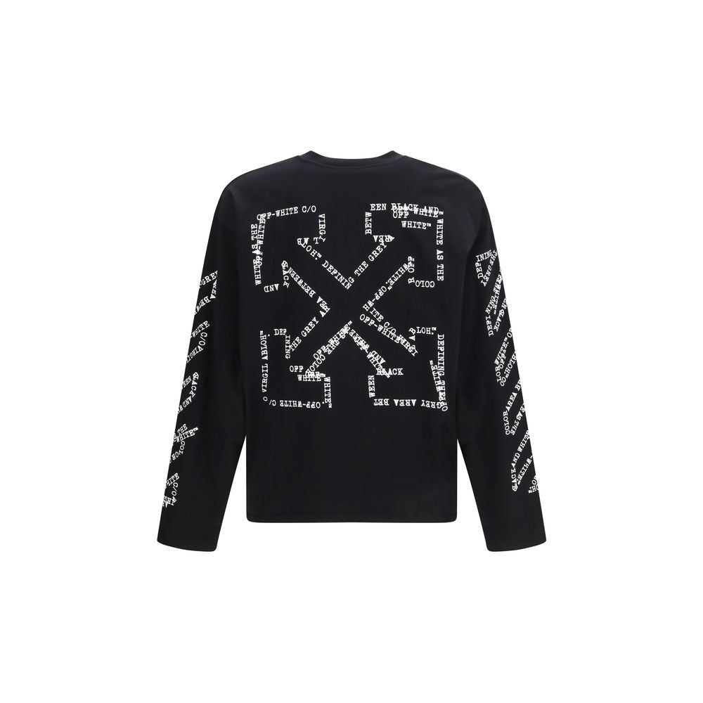 Off-White Schwarzer Baumwoll-Sportswear-Artikel