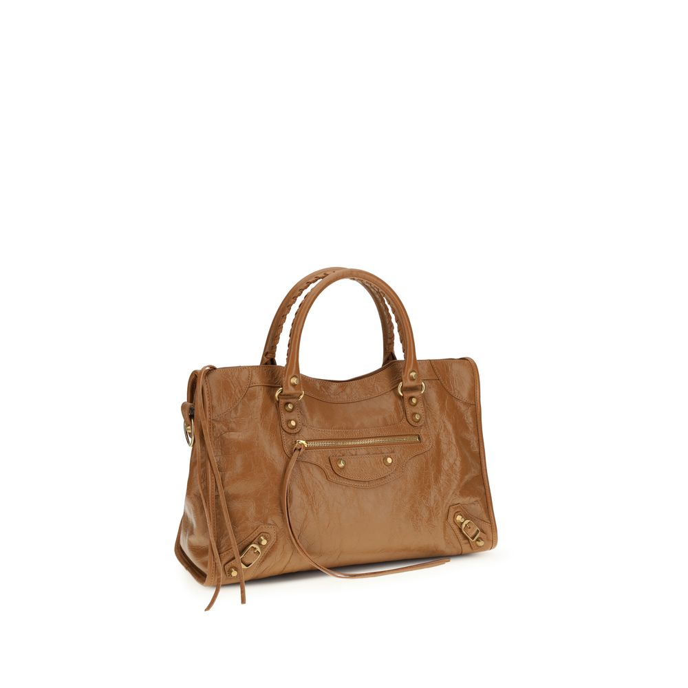 Balenciaga Beige Lamm Ovis Aries Aries Handtasche