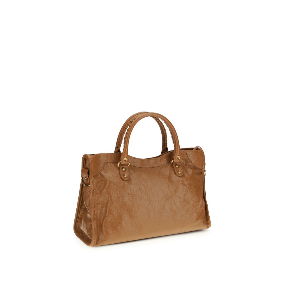 Balenciaga Beige Lamm Ovis Aries Aries Handtasche