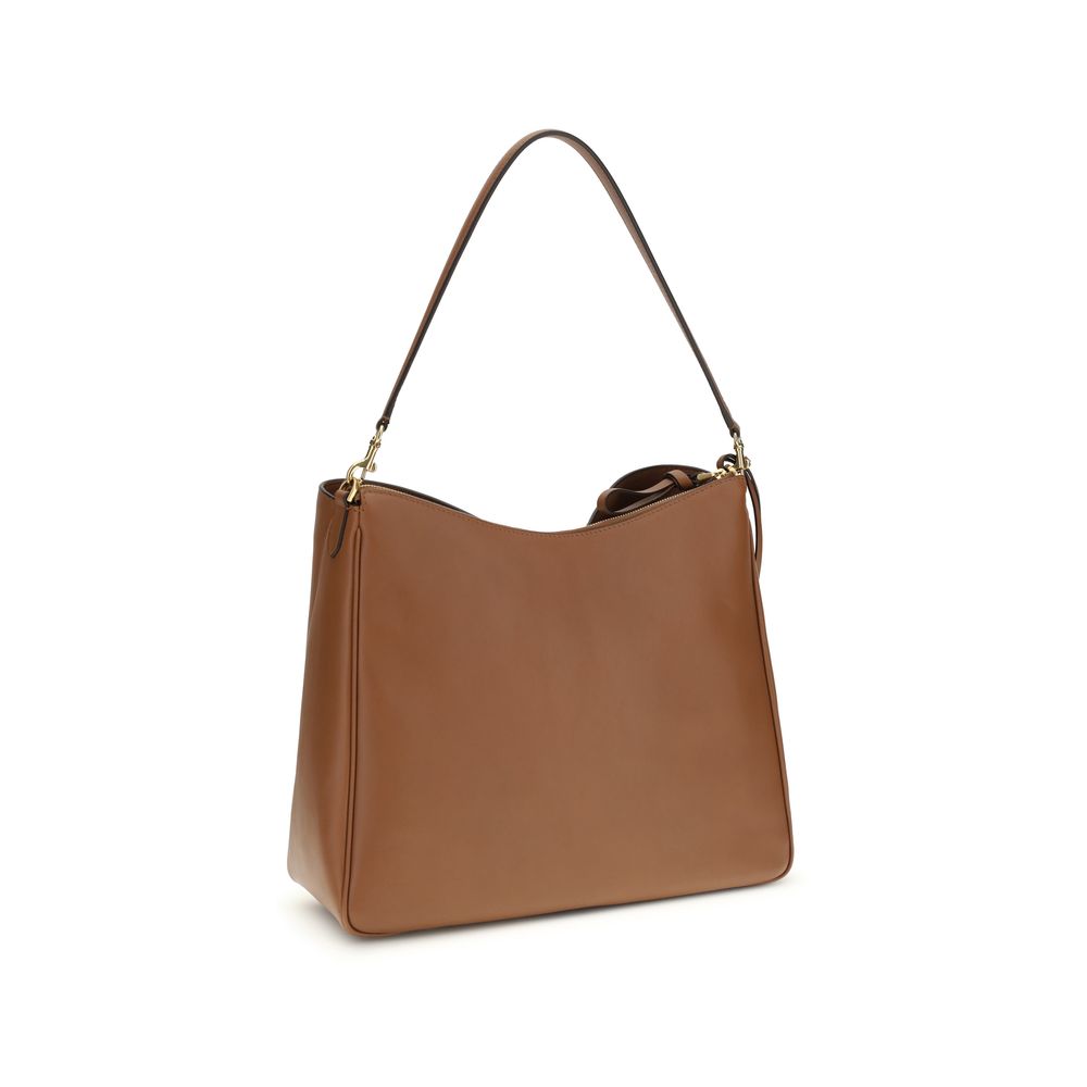 Balenciaga Beige Calf Leather Bos Taurus Schultertasche