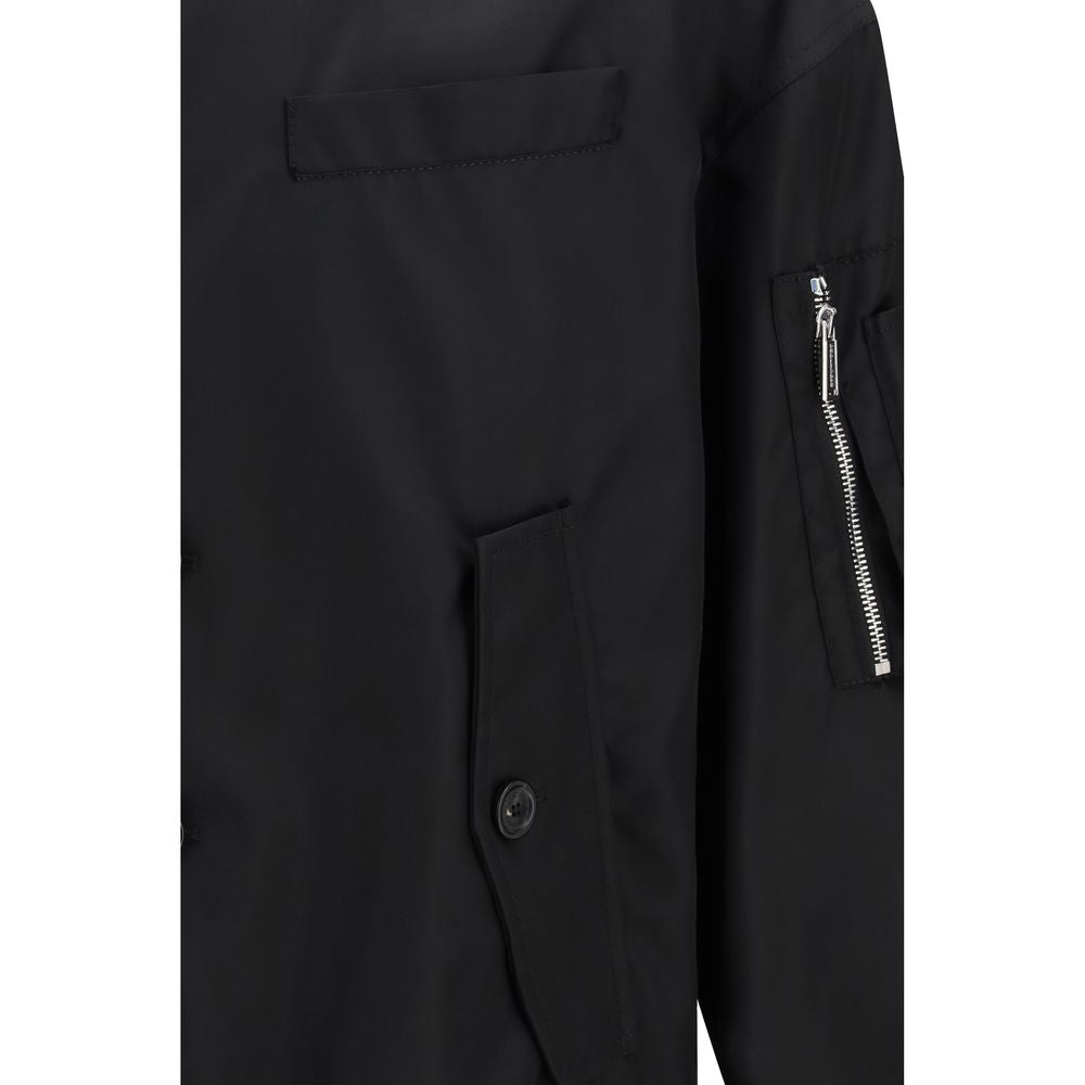 Dsquared² Schwarzer Polyamid-Bomber