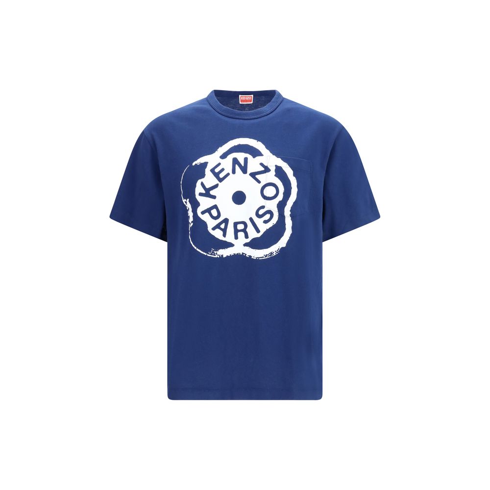 Kenzo Blaues Baumwoll-T-Shirt