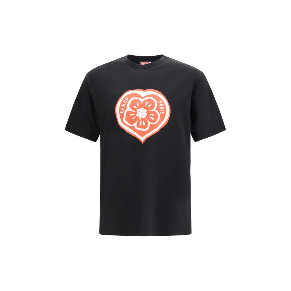 Kenzo Schwarzes Baumwoll-T-Shirt