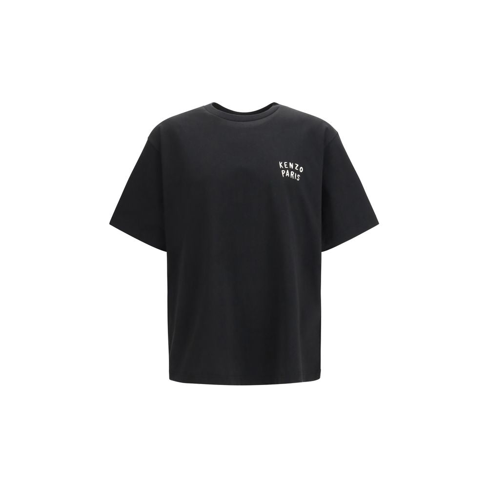 Kenzo Schwarzes Baumwoll-T-Shirt