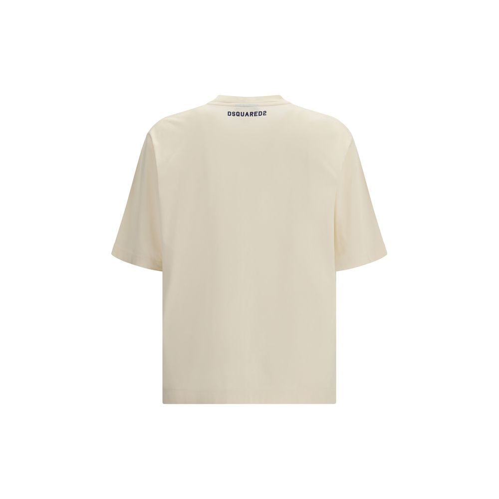 Dsquared² Beige Baumwoll-T-Shirt