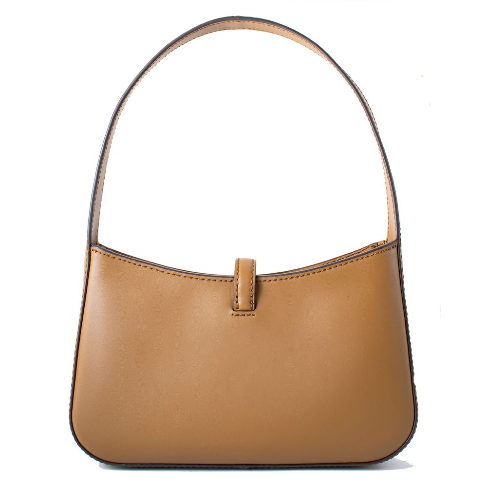 Michael Kors Braune Leder Schultertasche