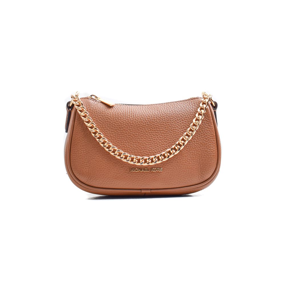 Michael Kors Braune Leder Schultertasche