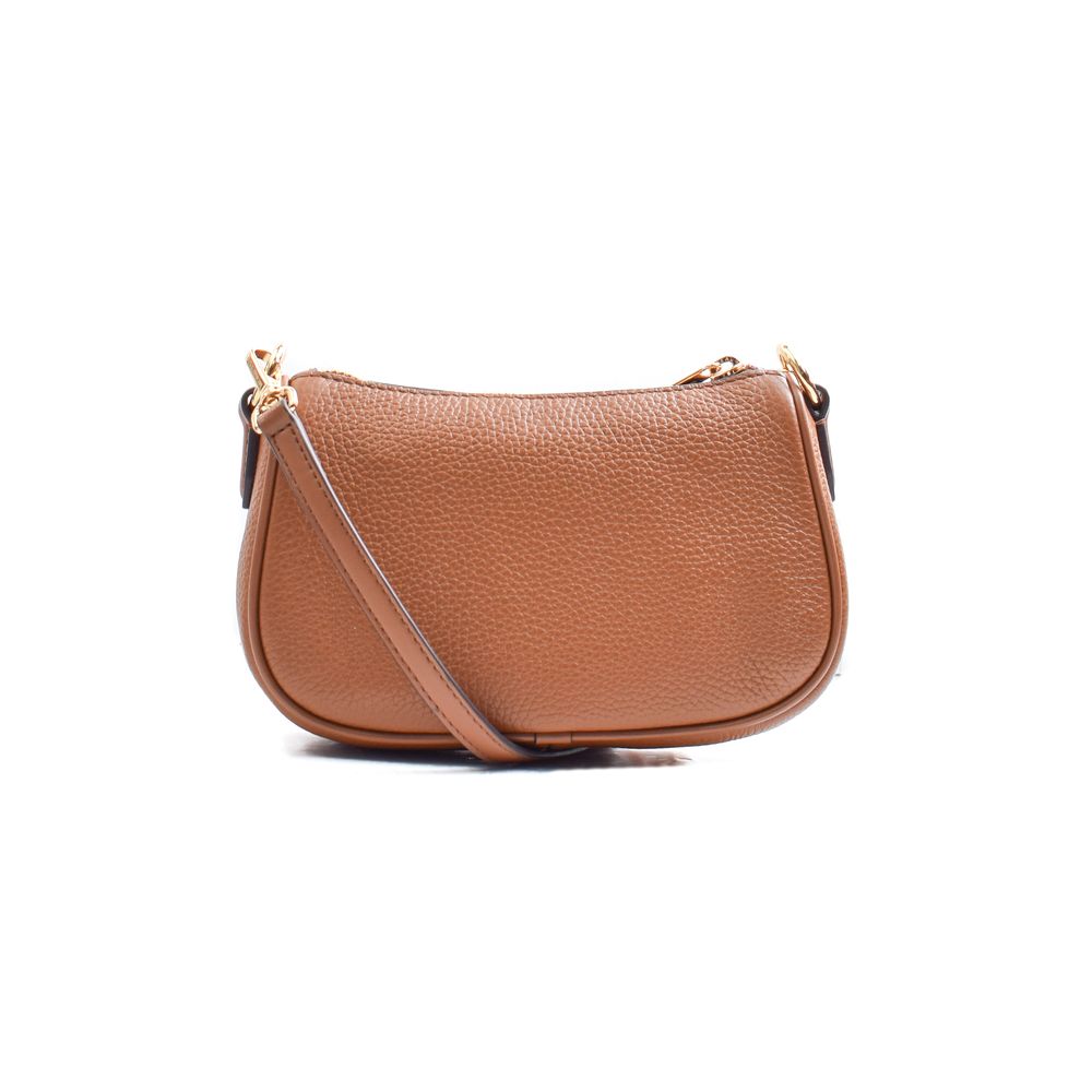 Michael Kors Braune Leder Schultertasche