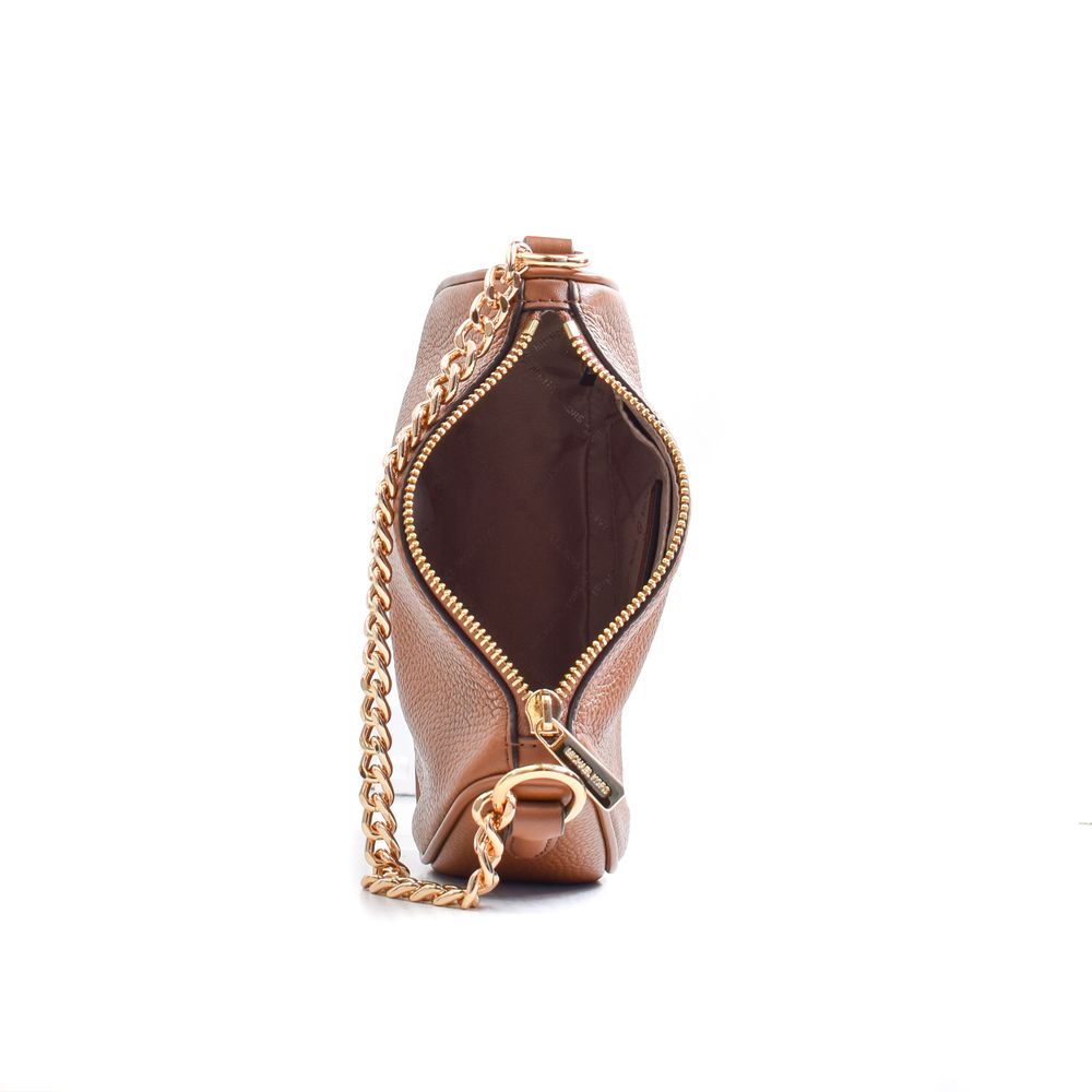 Michael Kors Braune Leder Schultertasche