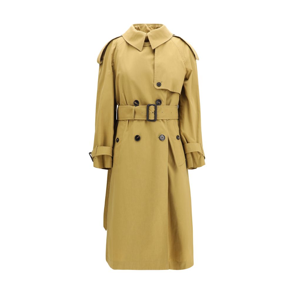 Burberry Beige Polyester Trenchcoat
