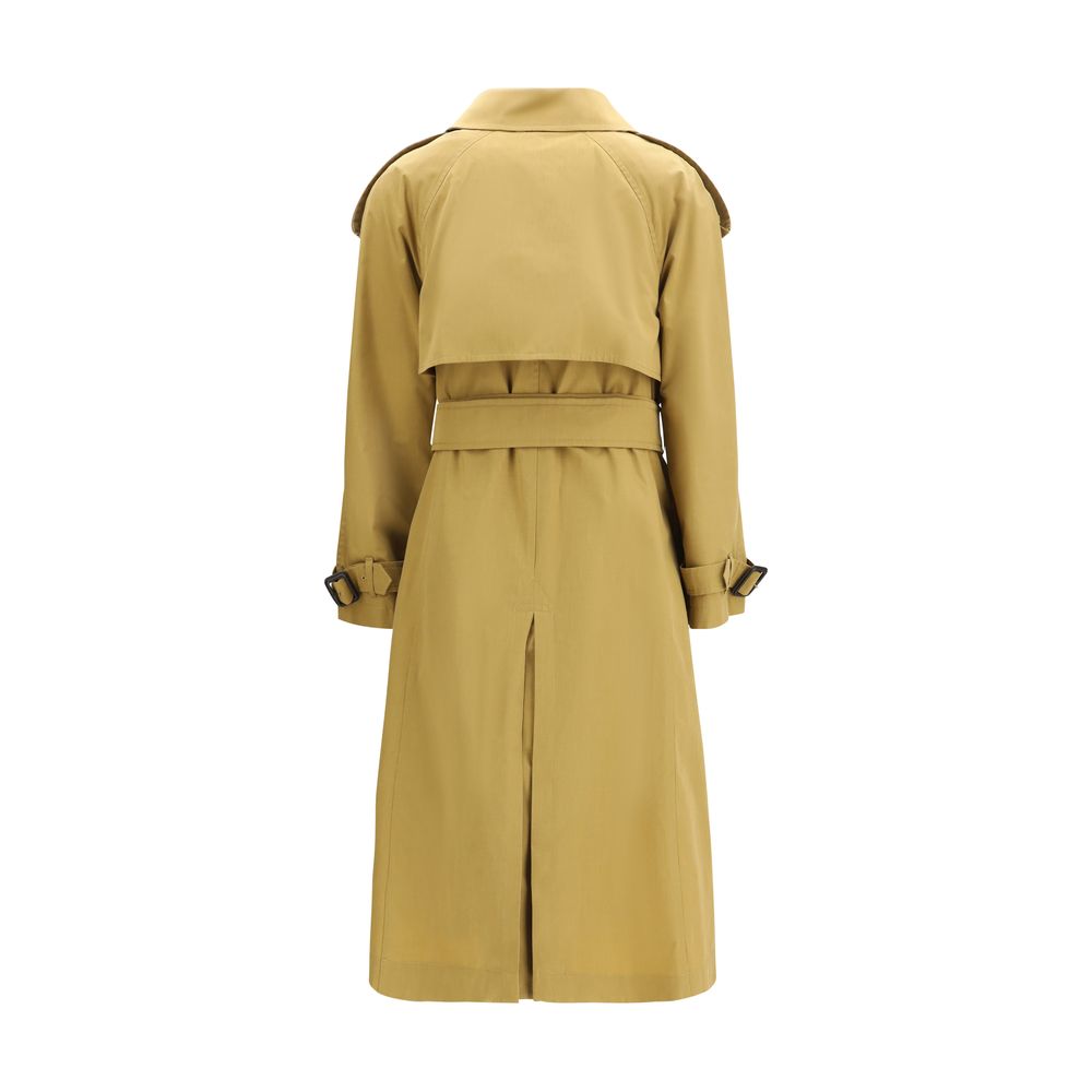 Burberry Beige Polyester Trenchcoat