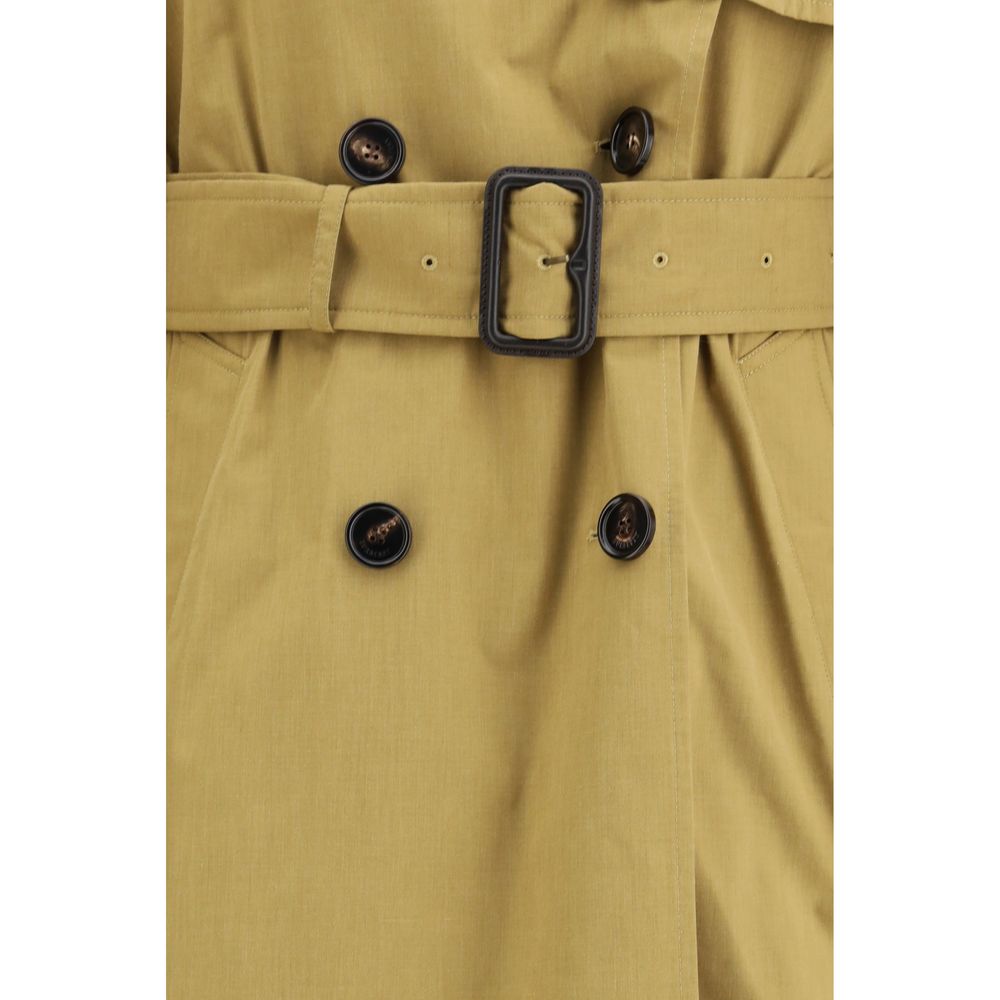 Burberry Beige Polyester Trenchcoat
